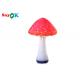 Wear - Resisting Inflatable Lighting Decoration / Blow Up Mushroom