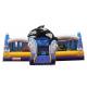 Dolphin Inflatable Fun City 9.1x8.8x5.1m For Festival Activities