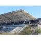 Adjustable Tilt Solar Panel Rail Mounting System , PV Solar Mounting Systems