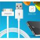 Brand new and original Pisen USB cable for Iphone 4(S)/Ipad 2/3 with package, Pisen 30 pin USB cable