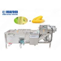Ozone Air Bubble Vegetable Washing Machine 3.75KW With Water Circulating System