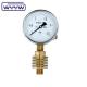 100mm High Temperature Pressure Gauge Stainless Steel Material