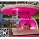 Fashion Beautiful Pink Inflatable Tent For Exhibition , PVC Tarpaulin