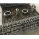 Stainless Steel 201 304 Honeycomb Conveyor Belts For Beer Bottle Conveyor