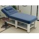 PU Leather Massage Beauty Couch Portable , Wooden Massage Bed