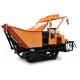 Multifunctional Mini Crawler Dumper 80HP For Agriculture Farm Oil Palm Plantation transporter traktor