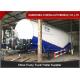 BOHAI Air Compressor Bulk Cement Transport 70 Ton Or Bigger Tank Trailer Payload