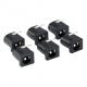 Hot selling DC-005 Black DC Power Socket Connector  5.5*2.1mm  socket Round the needle