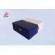 Square Shape Christmas Cardboard Gift Boxes / Plain Cardboard Boxes With Lids