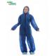 Disposable 35G/M2 Polypropylene Non Woven Coverall Suit With Hood