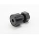 Black Oxide Heavy Stud Type Track Rollers , Sealed Crowned Track Roller CCFH 1
