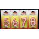 Best-sellingdot number birthday candle