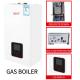 40KW Hot Water Heat Boiler White Shell Gas Wall Hung Boiler  Top Component