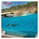 Advantageous Fiberglass Swimming Pool with Tanning Ledge Customized Size and Superior