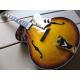 Wholesale New Rare Jazz Electric Guitar L-5 Model With Flower Pickuguard and Tailpiece and Headstock In Sunburst