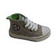 Kids PVC injection canvas shoes high cut for boys