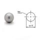 50mm test sphere,bearing steel ball,test ball,steel ball,test sphere