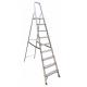 9 Steps Stool Household Lightweight Aluminum Step Stool Ladder