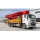 Six Countries Emission Standard 47 Meter Concrete Pump Truck With 3 Bridge