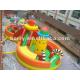 Anti Mildew 1000D Inflatable Theme Park With Slide Obstacle Courses
