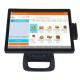 15''/15.6'' Main Display Capacitive Touch Panel POS Terminal Cashier for Supermarket