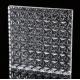 Diamond Patterned Glass Brick Panels Block Wall Exterior Partition Hanging Art Fused Outside