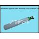 Aluminum Pressure 10L Medical Gas Cylinder 15Mpa 726mm Length