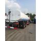 6x4 20000 Liters Fuel Liquid Tanker Truck With Electrical System White