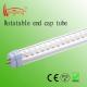 Rotatable End Cap Fluorescent Tubes LED Replacement 85 ~ 265V AC For Schools