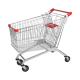 Foldable Shopping Cart Trolley Metal Steel Hand Trolley Cart With Four Wheels