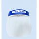 Public Area Clear Plastic Face Shield FDA Certificated High Temperature Resistance