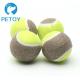 2.5 Inch Tennis Ball Chew Toy Fetch Rubber Indestructible Dog Toys Tennis Ball