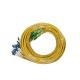 24 Core Pre Terminated SM Fiber LC UPC To LC APC Breakout Fiber Optic Cable
