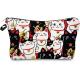 Lucky Cat Cosmetic Bag for Women Makeup Bags Travel Waterproof Toiletry Bag Accessories Organizer