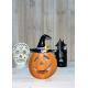 Small Metal Halloween Pumpkin Ornaments Candlestick Metal House Ornaments