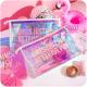 Personalized Holographic Travel Zipper PVC Cosmetic Bag