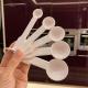 Multi Size 5 Piece Kitchen Plastic Measuring Spoons Kit For Baking
