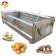 Durable Industrial Ginger Horseradish Washing and Peeling Machine with 380V Voltage