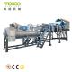 PET Plastic Auxiliary Machinery 500-5000kg/H Bottle Label Remover For Recycling