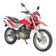 Street Legal Off Road Motorcycle PP Iron Material Electric / Kick Start