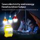 Rechargeable LED Bulb Solar Home Lighting System For Emergencies
