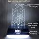 Single Alcohol Beverage Wine Bottle LED Acrylic Display Stand Bottle Glorifier