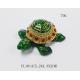 Mini Turtle trinket jewelry box petwer metal jewelry box diamond decoration gifts box