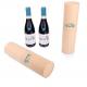 CMYK Corrugated Wine Gift Boxes , Champagne Wine Tube Gift Box