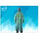 CPE Yellow Disposable Coveralls Waterproof Disposable Gown With Knitted Cuff
