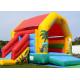 Colorful Bouncy Castle House 22ft X 19ft For Birthday Party