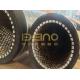 Ceramic Lined Rubber Hose Cylindrical ISO Certificate Easy To Bend