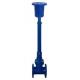 DIN F4 Resilient Seated Valve , cast iron Seated Gate Valve