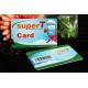 Standard size plastic card with barcode bussniess card