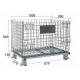 Anti Corrosion Stack Up Wire Mesh Storage Cage For Security